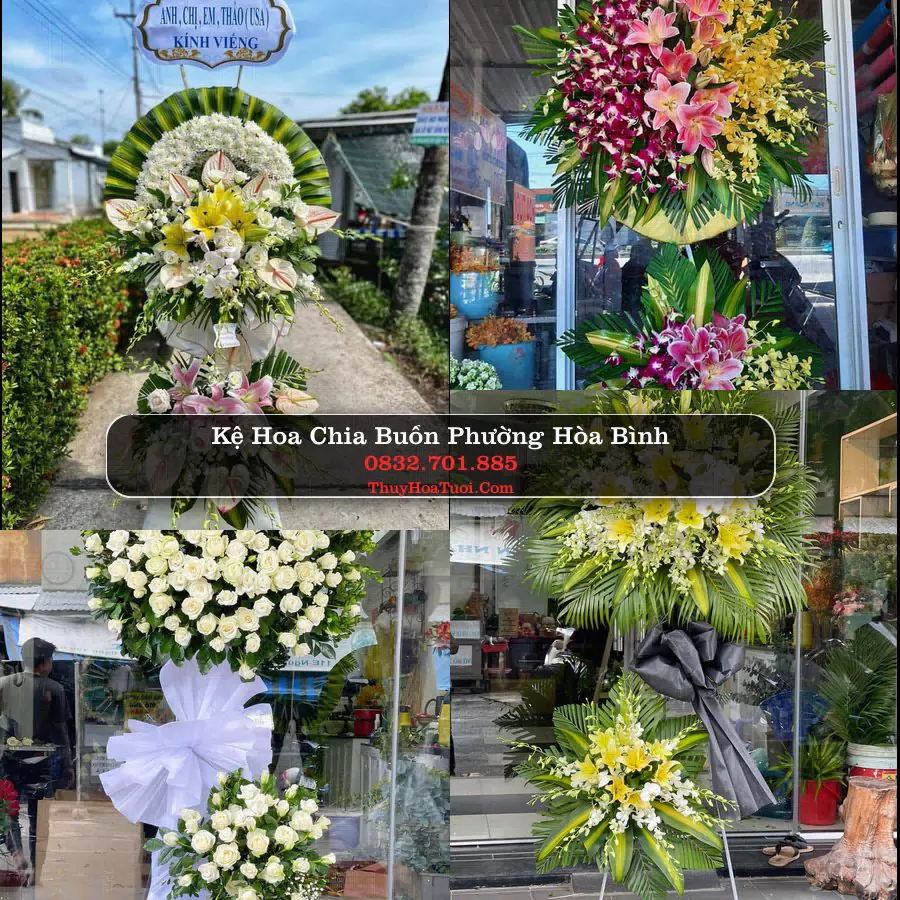 Kệ hoa tang lễ giao tại Phường Hòa Bình, Hải Phòng