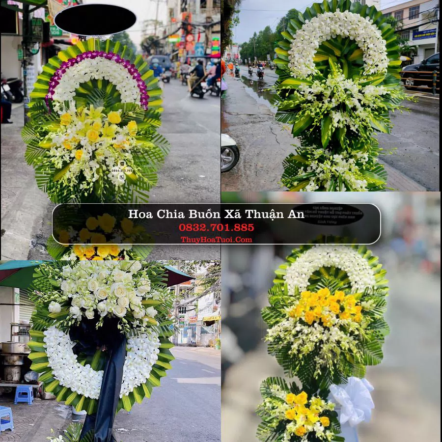 Đặt Vòng Hoa Tang Lễ tại Xã Thuận An, Hà Nội