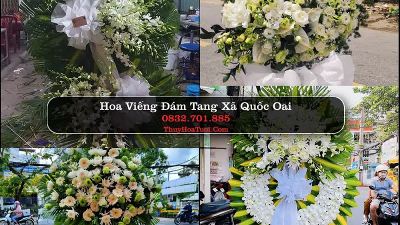Đặt Vòng Hoa Tang Lễ tại Xã Quốc Oai, Hà Nội