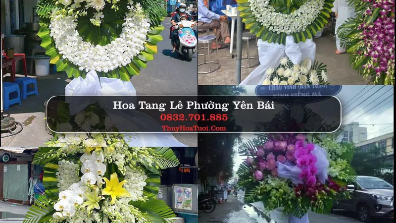 Đặt Vòng Hoa Chia Buồn tại Phường Yên Bái, Lào Cai