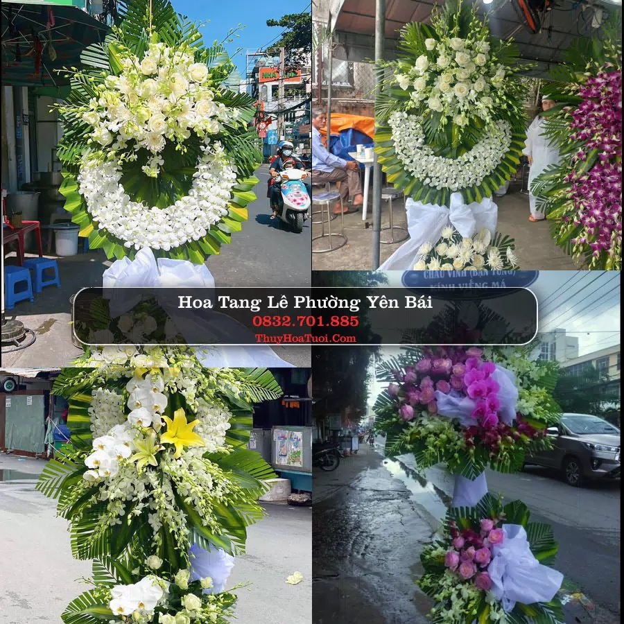 Đặt Vòng Hoa Chia Buồn tại Phường Yên Bái, Lào Cai