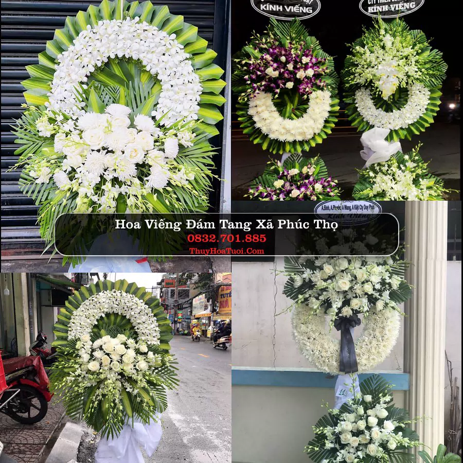 Vòng hoa chia buồn Xã Phúc Thọ - ThuyHoaTuoi.Com