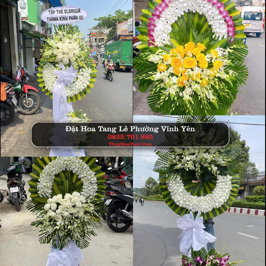 Kệ hoa tang lễ giao tại Phường Vĩnh Yên, Phú Thọ