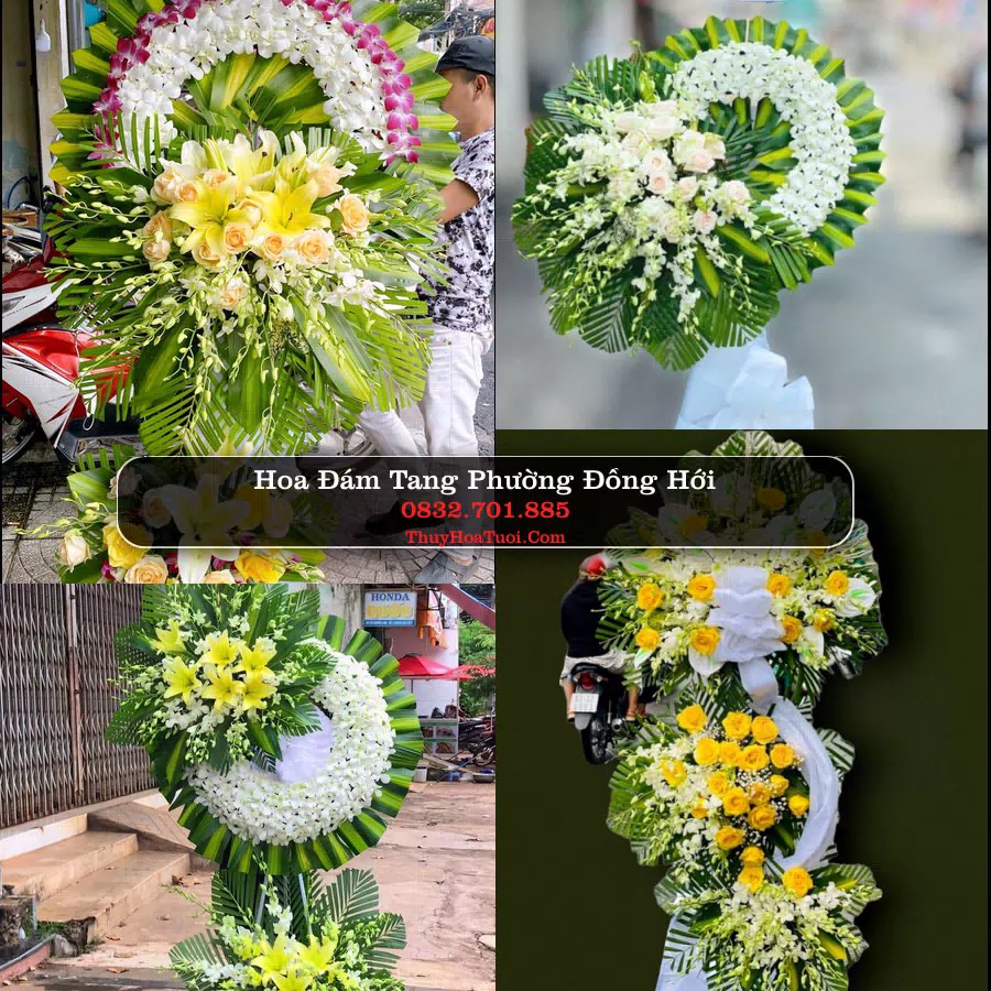 Đặt Vòng Hoa Tang Lễ tại Phường Đồng Hới, Quảng Trị