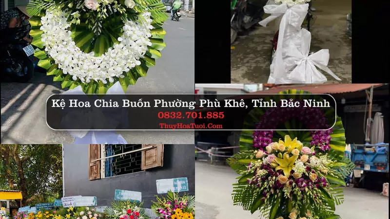 Đặt Vòng Hoa Tang Lễ tại Phường Phù Khê, Bắc Ninh