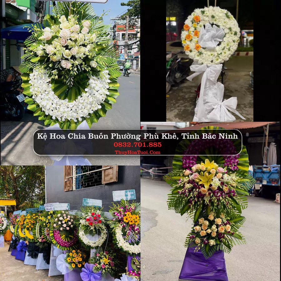 Đặt Vòng Hoa Tang Lễ tại Phường Phù Khê, Bắc Ninh