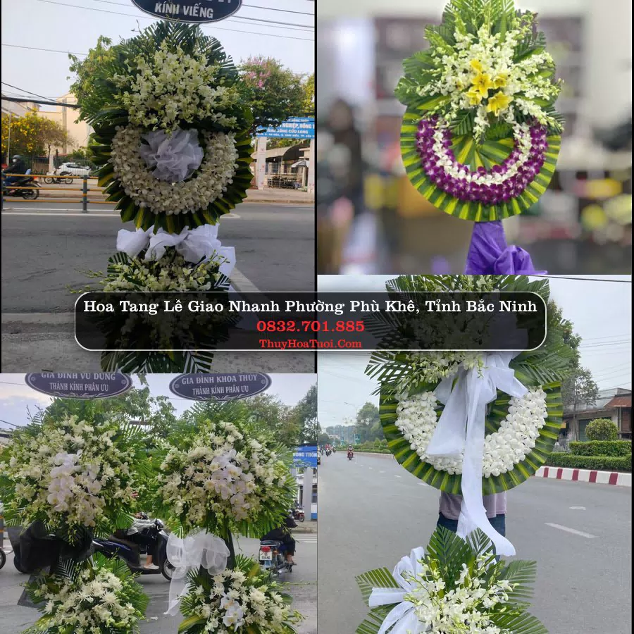 Kệ hoa tang lễ giao tại Phường Phù Khê, Bắc Ninh