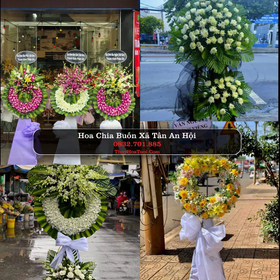 Kệ hoa tang lễ giao tại Xã Tân An Hội, TP.HCM