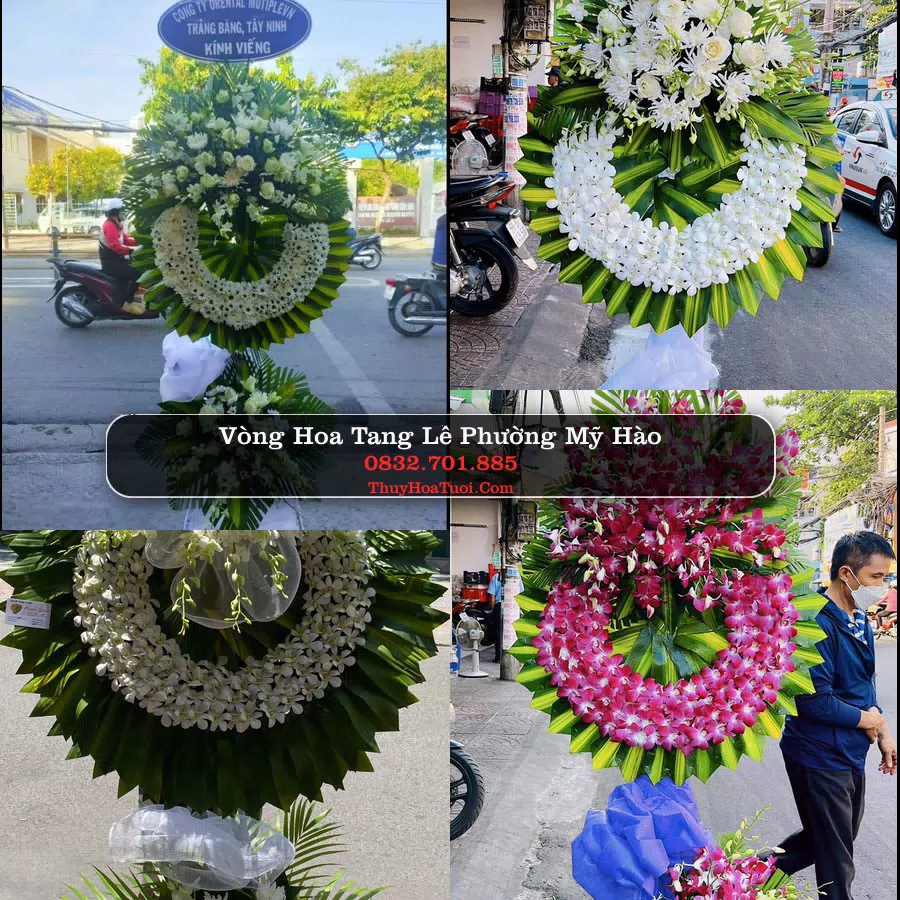 Đặt Vòng Hoa Tang Lễ tại Phường Mỹ Hào, Hưng Yên