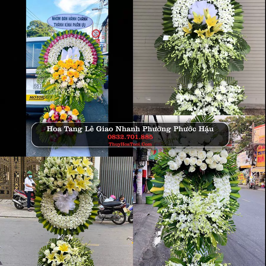 Đặt Hoa Chia Buồn tại Phường Phước Hậu, Vĩnh Long