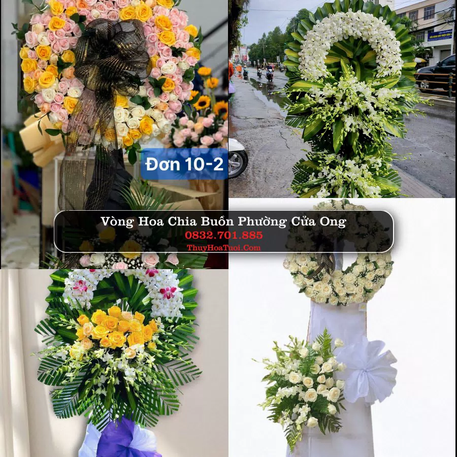 Kệ hoa tang lễ giao tại Phường Cửa Ông, Quảng Ninh