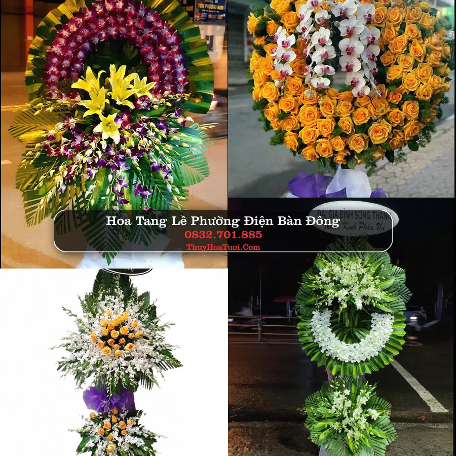 Kệ hoa tang lễ giao tại Phường Điện Bàn Đông, Đà Nẵng