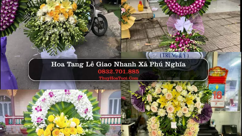 Đặt Vòng Hoa Chia Buồn tại Xã Phú Nghĩa, Hà Nội
