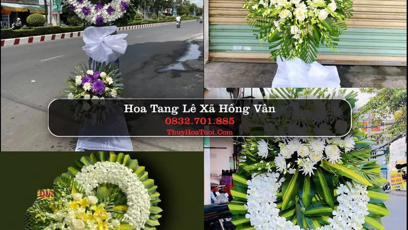 Đặt Vòng Hoa Chia Buồn tại Xã Hồng Vân, Hà Nội