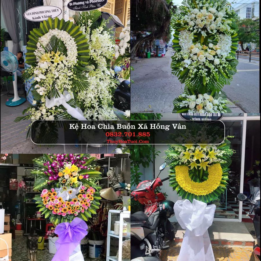 Kệ hoa tang lễ giao tại Xã Hồng Vân, Hà Nội