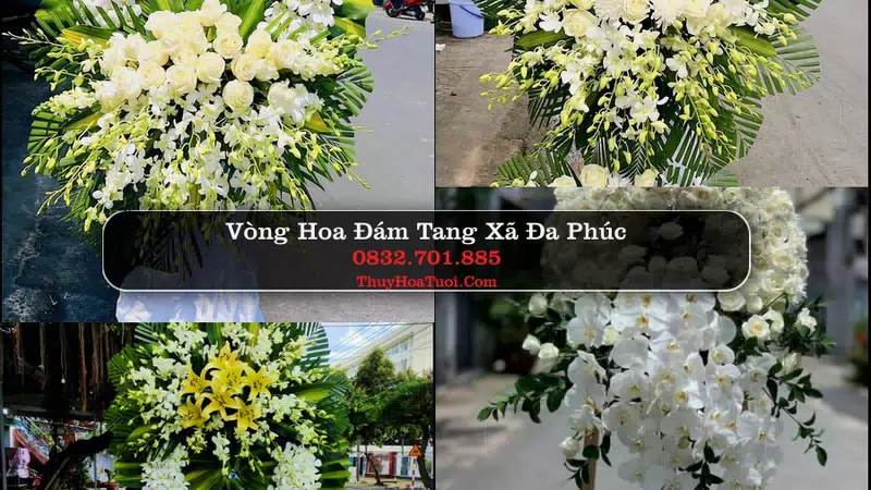 Hoa Tang Lễ Xã Đa Phúc Hà Nội
