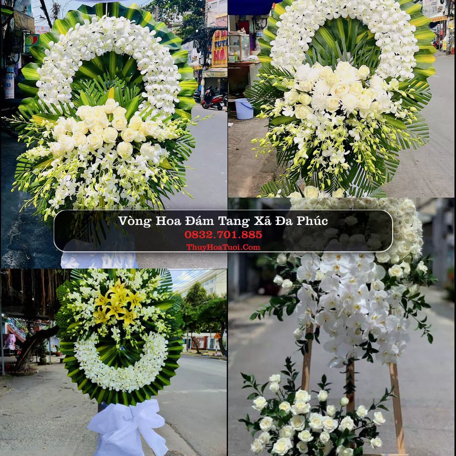 Hoa Tang Lễ Xã Đa Phúc Hà Nội