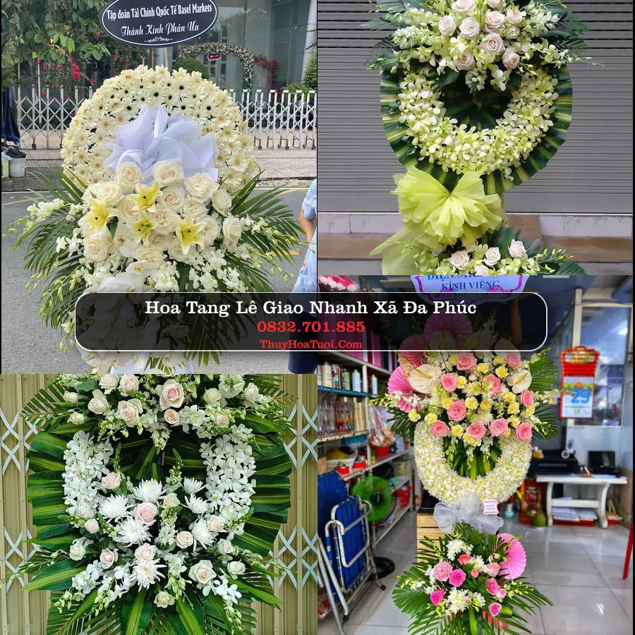Kệ hoa tang lễ giao tại Xã Đa Phúc, Hà Nội