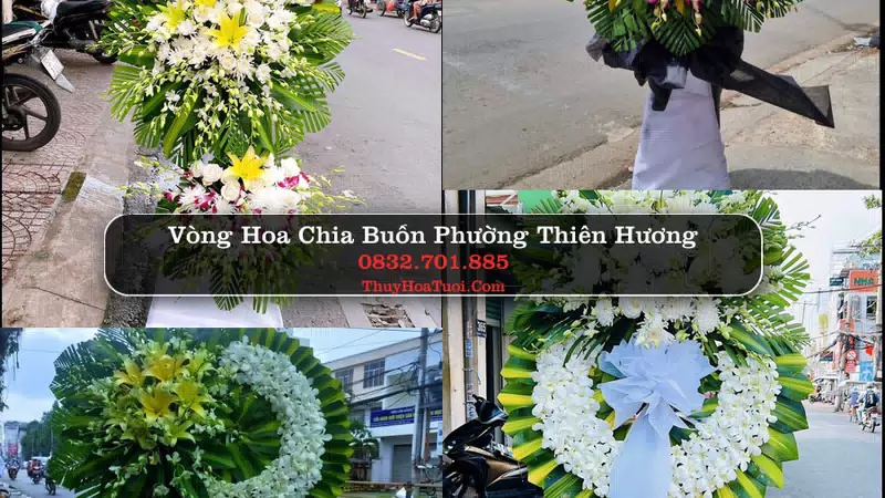 Đặt Vòng Hoa Tang Lễ tại Phường Thiên Hương, Hải Phòng