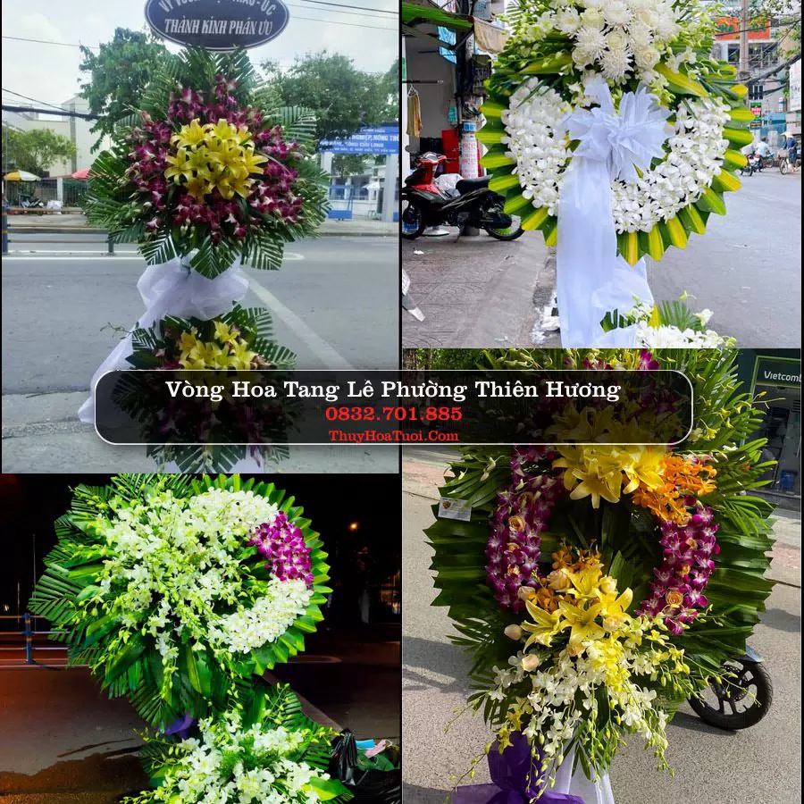 Kệ hoa tang lễ giao tại Phường Thiên Hương, Hải Phòng
