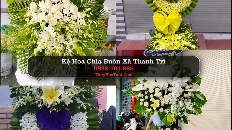 Đặt Vòng Hoa Tang Lễ tại Xã Thanh Trì, Hà Nội