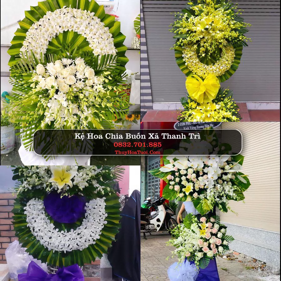 Đặt Vòng Hoa Tang Lễ tại Xã Thanh Trì, Hà Nội