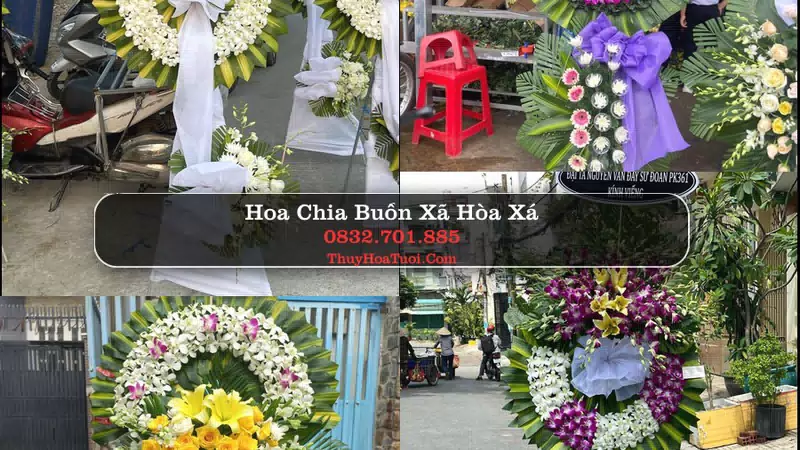 Đặt Vòng Hoa Tang Lễ tại Xã Hòa Xá, Hà Nội
