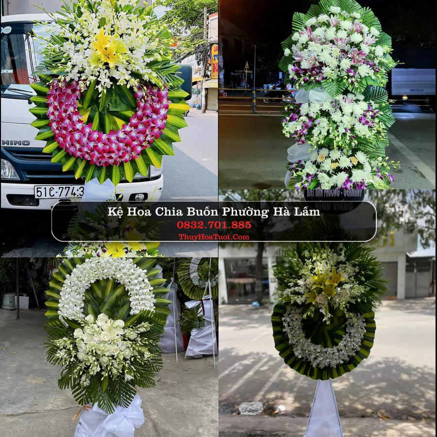 Kệ hoa tang lễ giao tại Phường Hà Lầm, Quảng Ninh