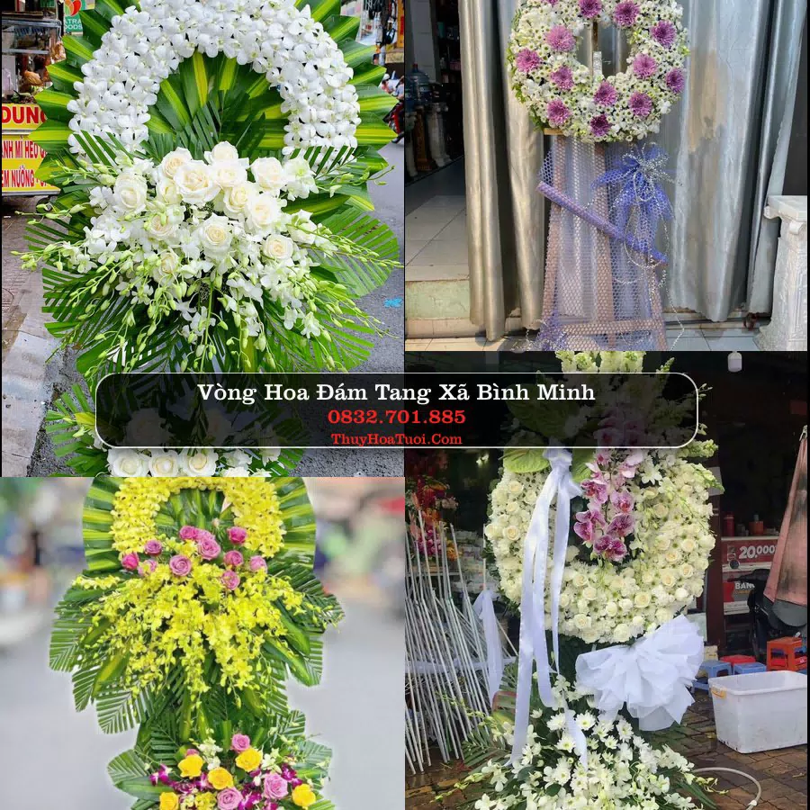 Đặt Hoa Chia Buồn tại Xã Bình Minh, Đồng Nai