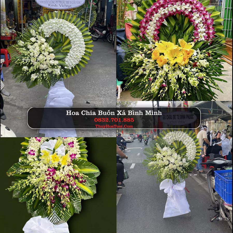 Kệ hoa tang lễ giao tại Xã Bình Minh, Đồng Nai