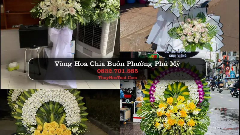 Đặt Hoa Chia Buồn tại Phường Phú Mỹ, TP.HCM