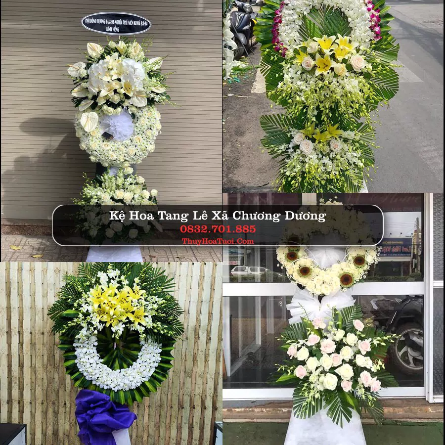 Kệ hoa tang lễ giao tại Xã Chương Dương, Hà Nội