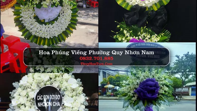 Đặt Hoa Tang Lễ tại Phường Quy Nhơn Nam, Gia Lai