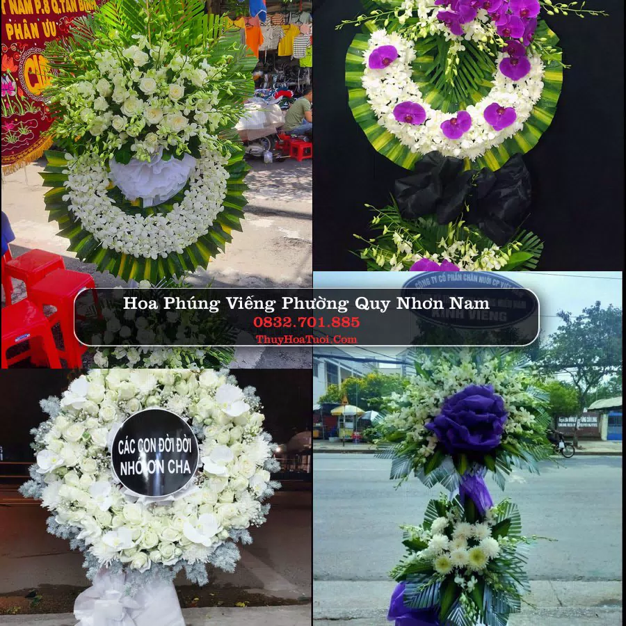 Đặt Hoa Tang Lễ tại Phường Quy Nhơn Nam, Gia Lai