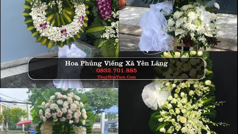 Đặt Vòng Hoa Đám Tang tại Xã Yên Lãng, Hà Nội