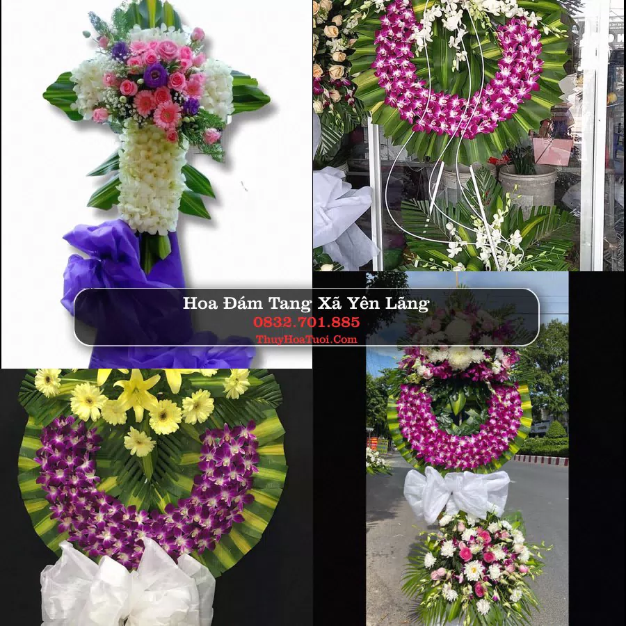 Kệ hoa tang lễ giao tại Xã Yên Lãng, Hà Nội