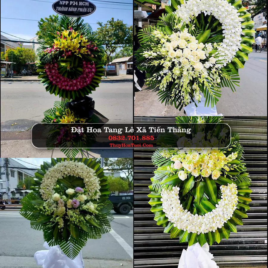 Đặt Vòng Hoa Tang Lễ tại Xã Tiến Thắng, Hà Nội