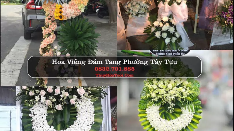Đặt Vòng Hoa Tang Lễ tại Phường Tây Tựu, Hà Nội