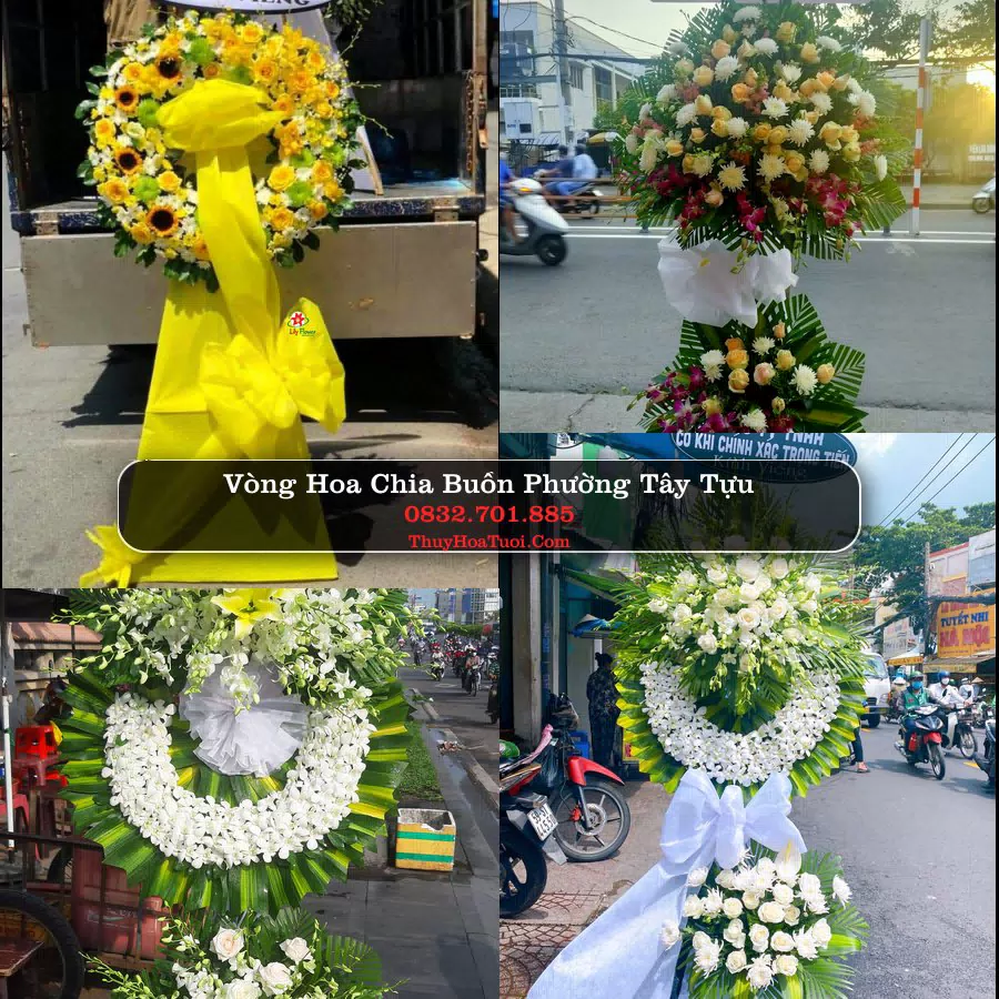 Kệ hoa tang lễ giao tại Phường Tây Tựu, Hà Nội