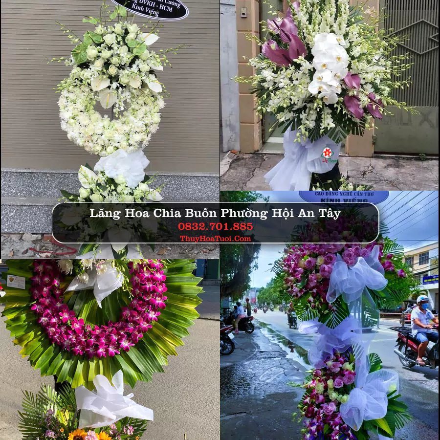 Kệ hoa tang lễ giao tại Phường Hội An Tây, Đà Nẵng