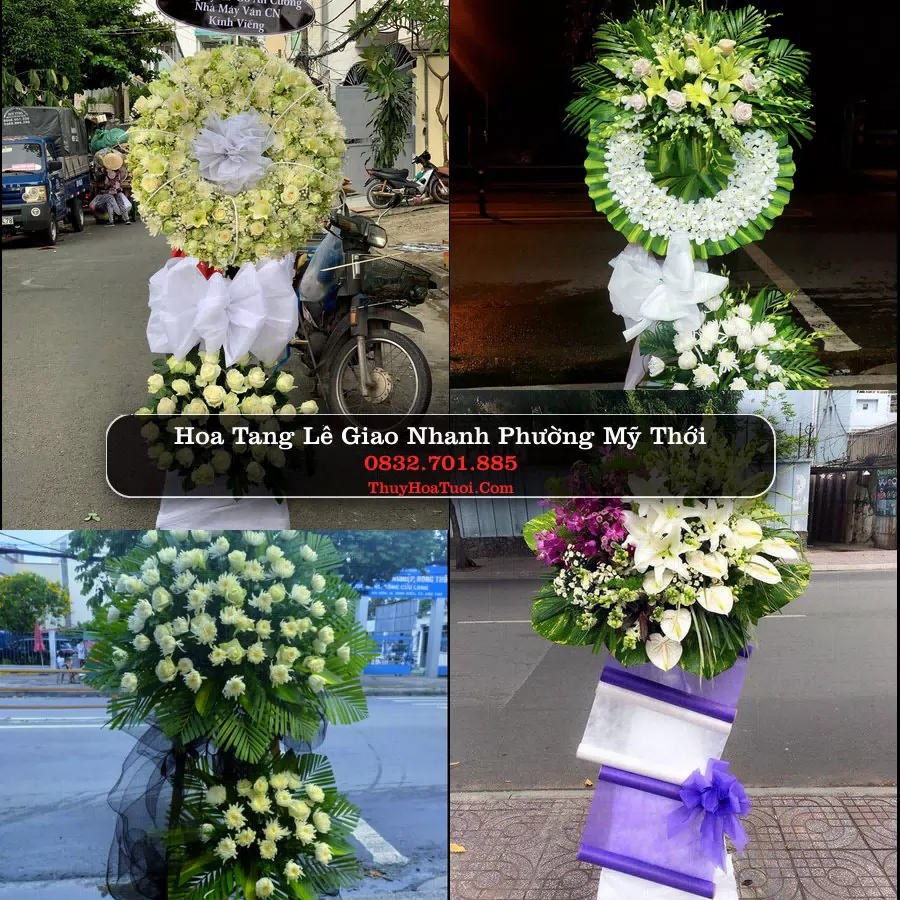 Đặt Hoa Đám Tang tại Phường Mỹ Thới, An Giang