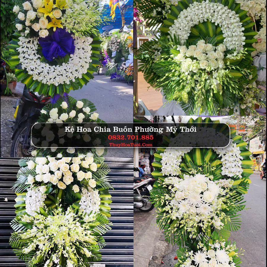 Kệ hoa tang lễ giao tại Phường Mỹ Thới, An Giang