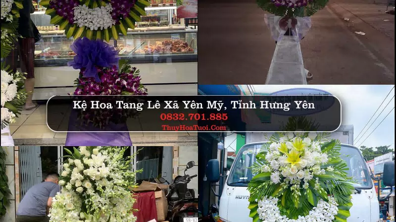 Đặt Vòng Hoa Tang Lễ tại Xã Yên Mỹ, Hưng Yên