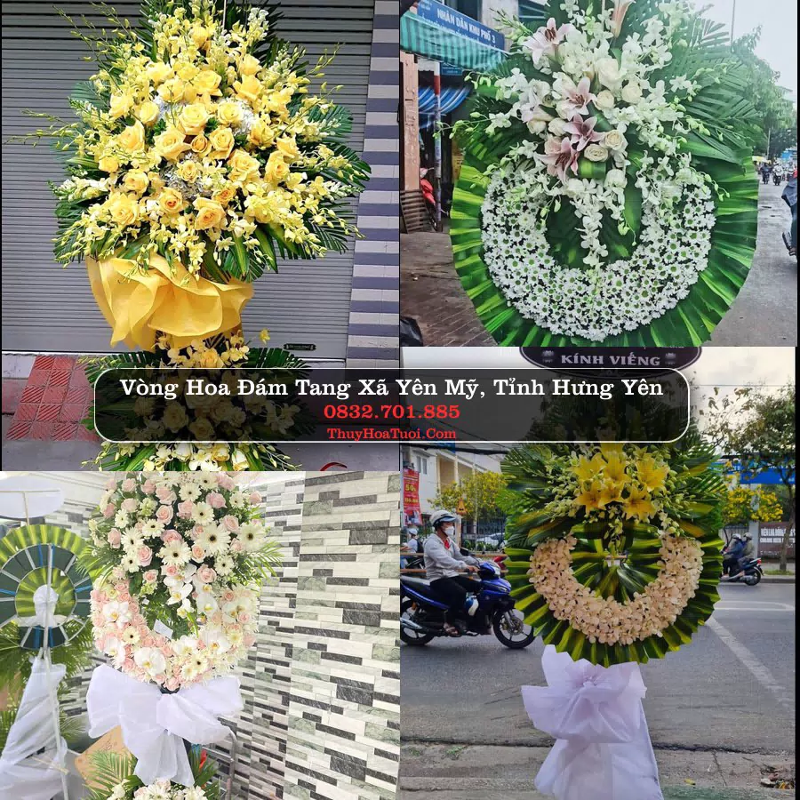 Kệ hoa tang lễ giao tại Xã Yên Mỹ, Hưng Yên