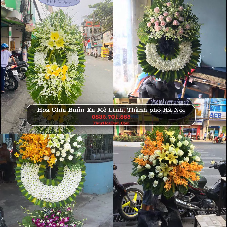 Kệ hoa tang lễ giao tại Xã Mê Linh, Hà Nội