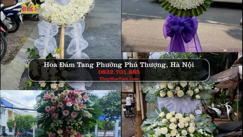 Đặt Vòng Hoa Chia Buồn tại Phường Phú Thượng, Hà Nội