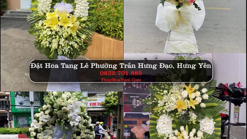 Đặt Vòng Hoa Chia Buồn tại Phường Trần Hưng Đạo, Hưng Yên