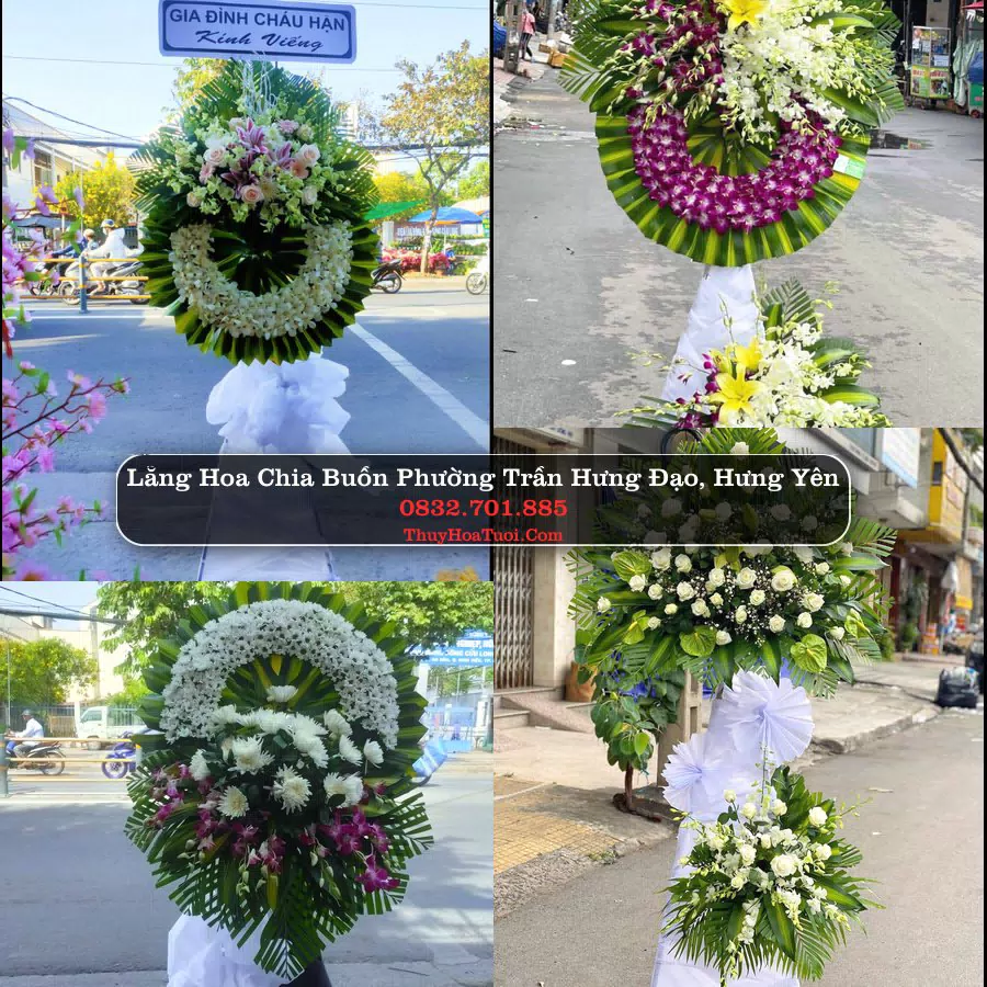 Kệ hoa tang lễ giao tại Phường Trần Hưng Đạo, Hưng Yên