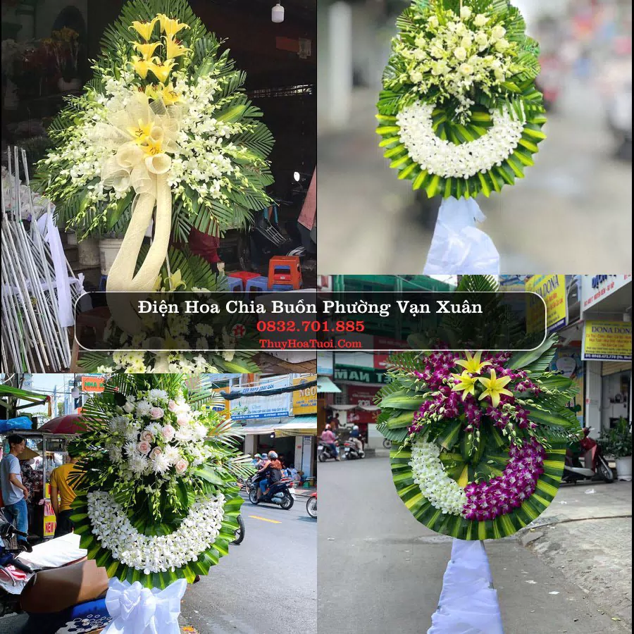 Đặt Vòng Hoa Chia Buồn tại Phường Vạn Xuân, Thái Nguyên