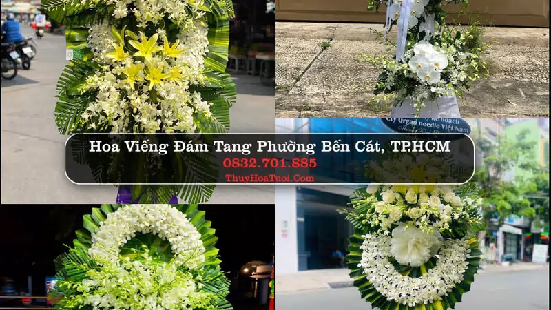 Đặt Hoa Tang Lễ tại Phường Bến Cát, TP.HCM